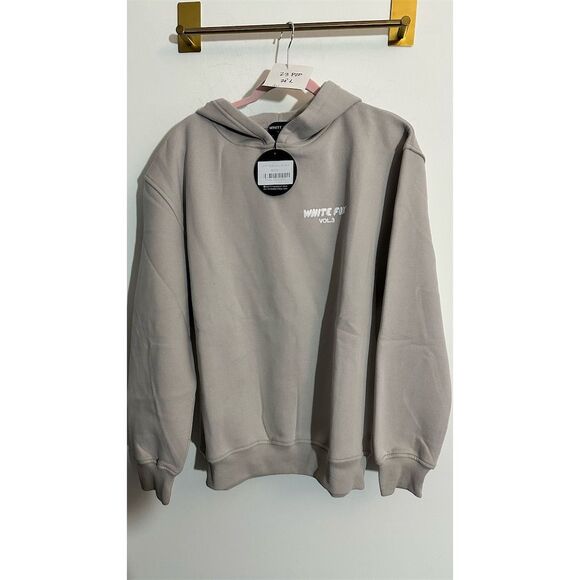 White Fox Boutique Tops - White Fox nwt offstage hoodie moon  Gray Hoodie XS.